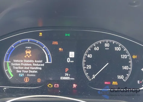 2022 Honda Accord Hybrid Sport from USA, damaged, VIN 1HGCV3F22NA031178